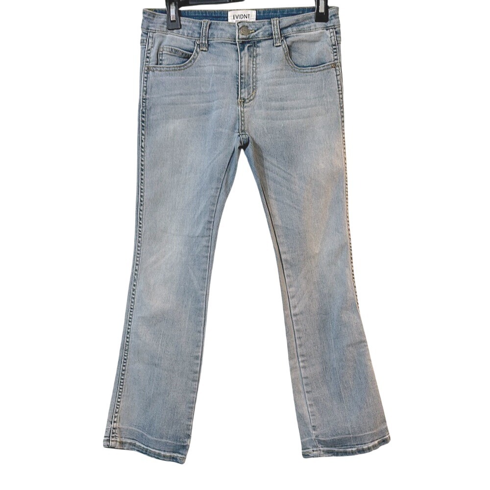 EVIDNT Flare Leg Jeans Light Wash‎ Denim Casual Everyday Style Size 26